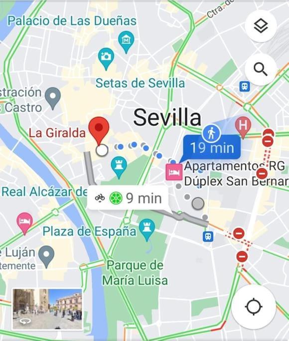 Apartamento Plaza De San Bernardo 4 Sevilla Eksteriør billede